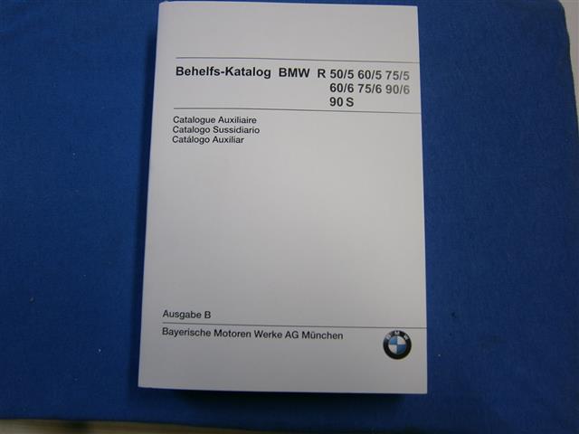 Behelfskatalog 50/5,60/5,75/5,60/6.75/6,90/6,90S, Französisch, Italienisch,Spanisch