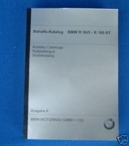 Behelfskatalog, Aux. Catalouge R50/5-R100RT 1981