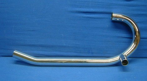 Auspuffkrümmer R100S,RS,RT mit einem Querrohr  (40mm) links